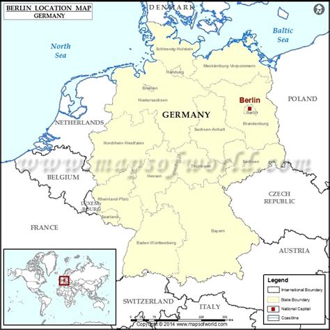 what is the capital city of germany|berlin location map.
